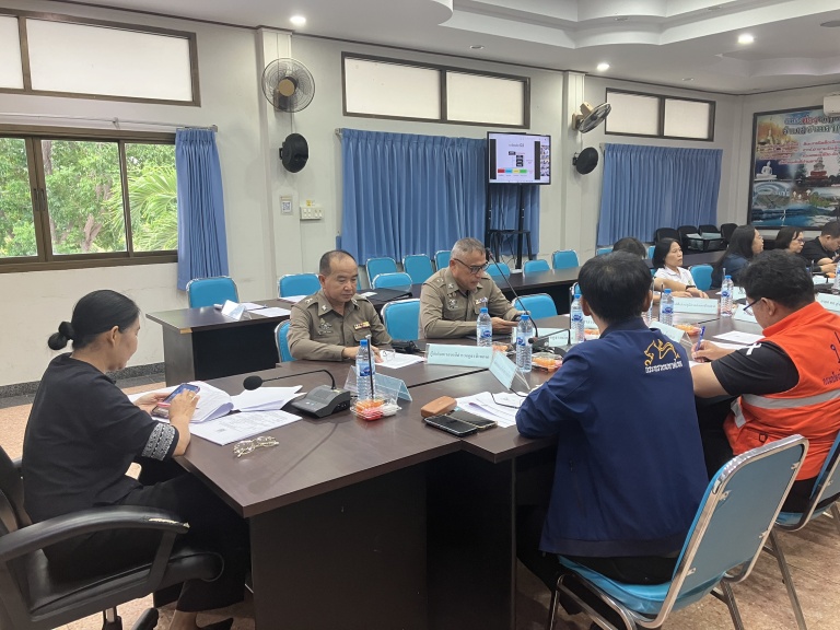 ติดตามสถานการณ์การการฝึกศูนย์บัญชาการณ์เหตุการณ์การ กรณีอุทกภัย วาตภัย น้ำป่า/ใหลหลากดินโคนถล่ม ปี 2569